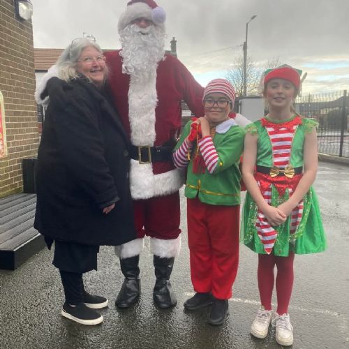 All the fun of the PTA Christmas 🎄 Fair 🎅🏼 Ho, Ho, Ho!