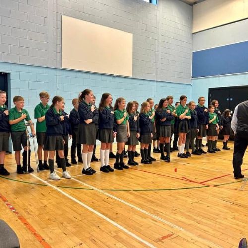 Year 7 Take Their Pledge