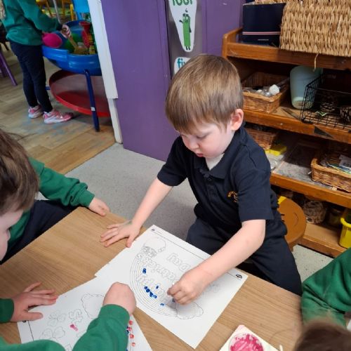 Busy Bees in Nursery