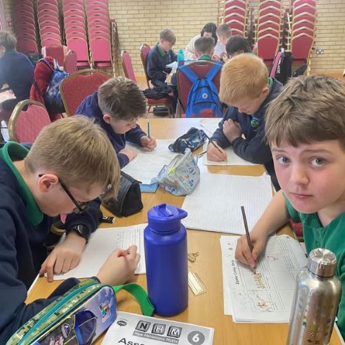 School Work Continues