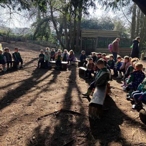 Nursery’s first school trip to Spa Forest School 🌳🌲🌳