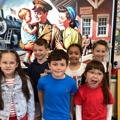 Yr3 on VE Day 80