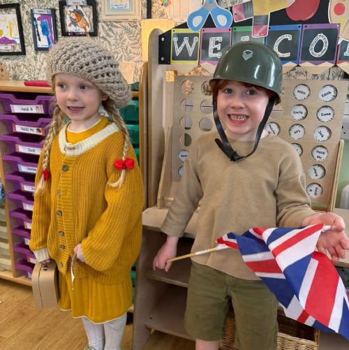 Nursery Celebrating VE Day 80