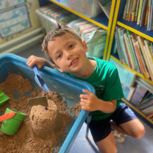 Making Sandcastles & Flags