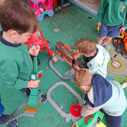 Outdoor Play in Nursery