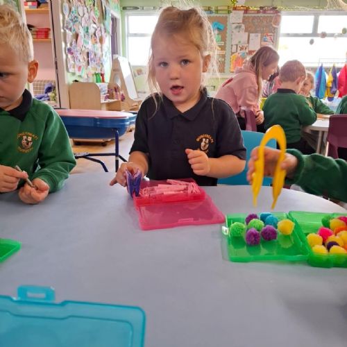 Working on our Fine Motor Skills