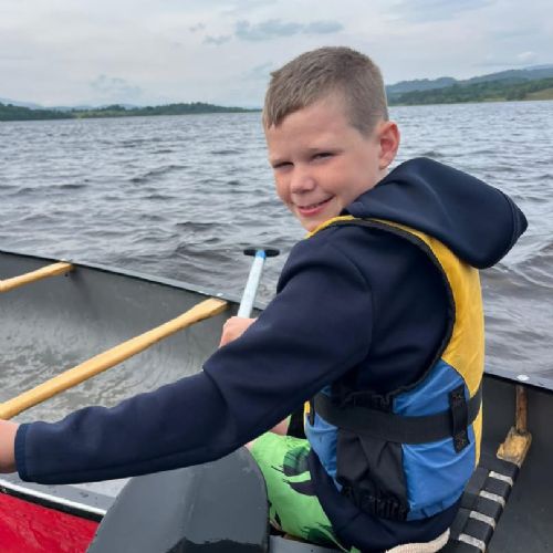 Canoeing on Loch Insh