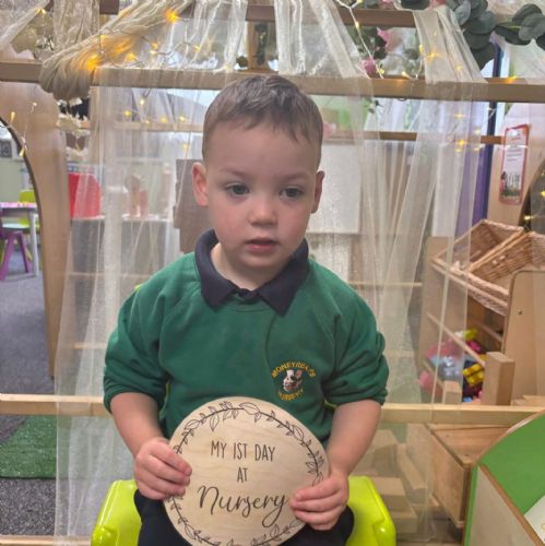Our First Day in Nursery