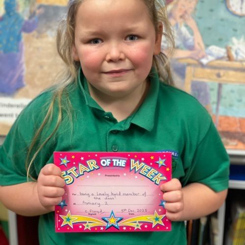Pupil of the Week - Friday 5th December