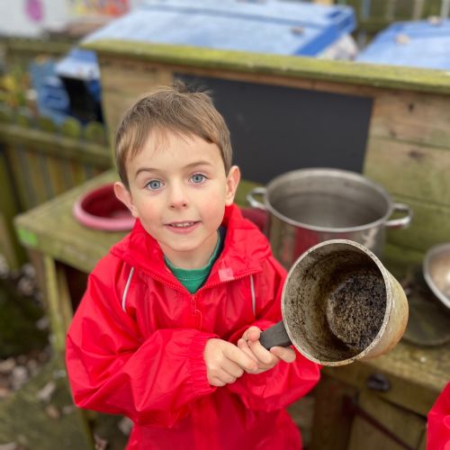 Fun in the Mud Kitchen