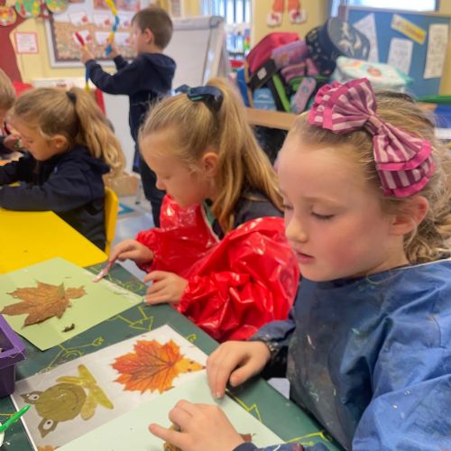 Making Autumn Collages