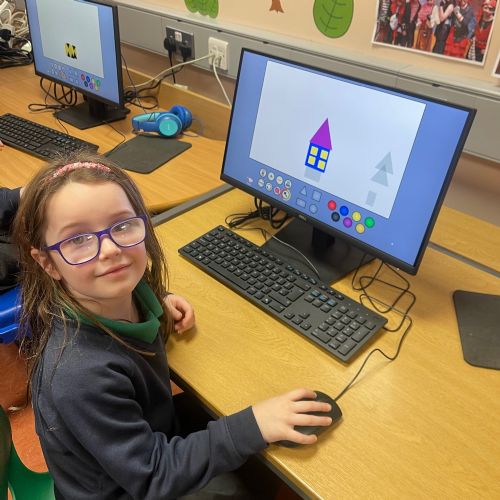 Making 2D Shape Pictures on the Computer