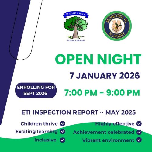 We are all set for Open Night. Come and join us .