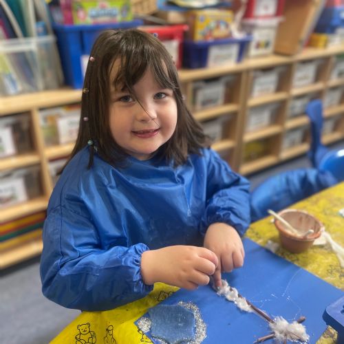 Making Winter Collages