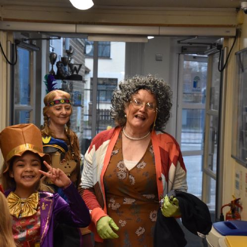 Staff on World Book Day