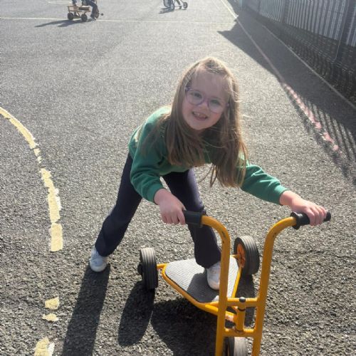 Nursery Enjoying the Beautiful Spring Weather