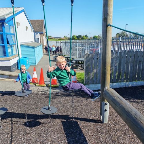 Outdoors in the Spring Sunshine