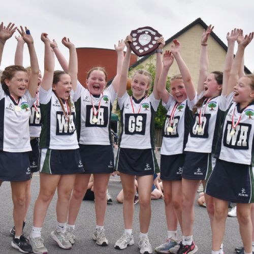 Moneyrea are the Netball Champions