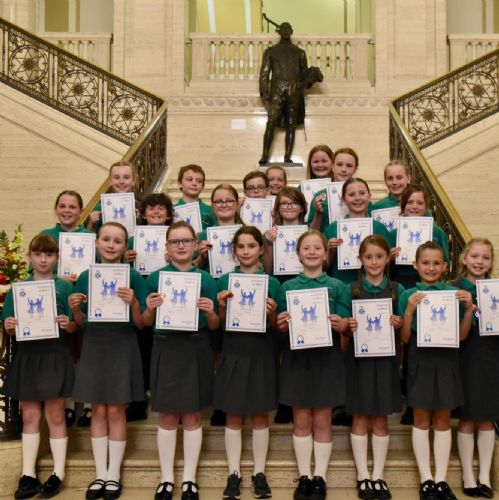 Presentation of Highland Dance Certificates