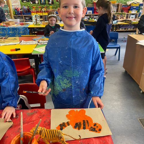 Painting Zoo Animals