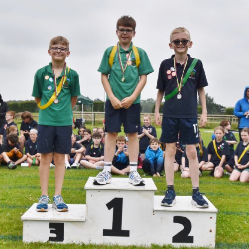 Senior Sports Day - Medal Presentation