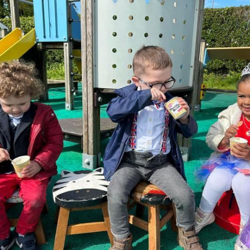 Coronation Celebrations in Nursery