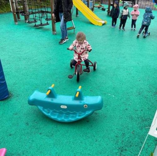 Busy Girls and Boys in Nursery