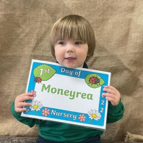 Our First Day in Nursery on Thursday