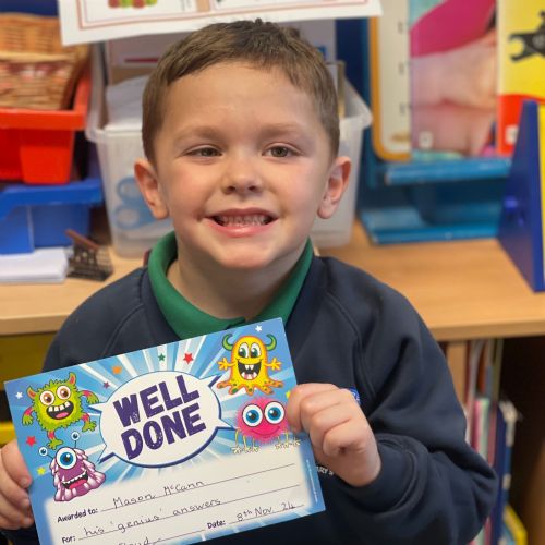 Pupil of the Week - Friday 8th November